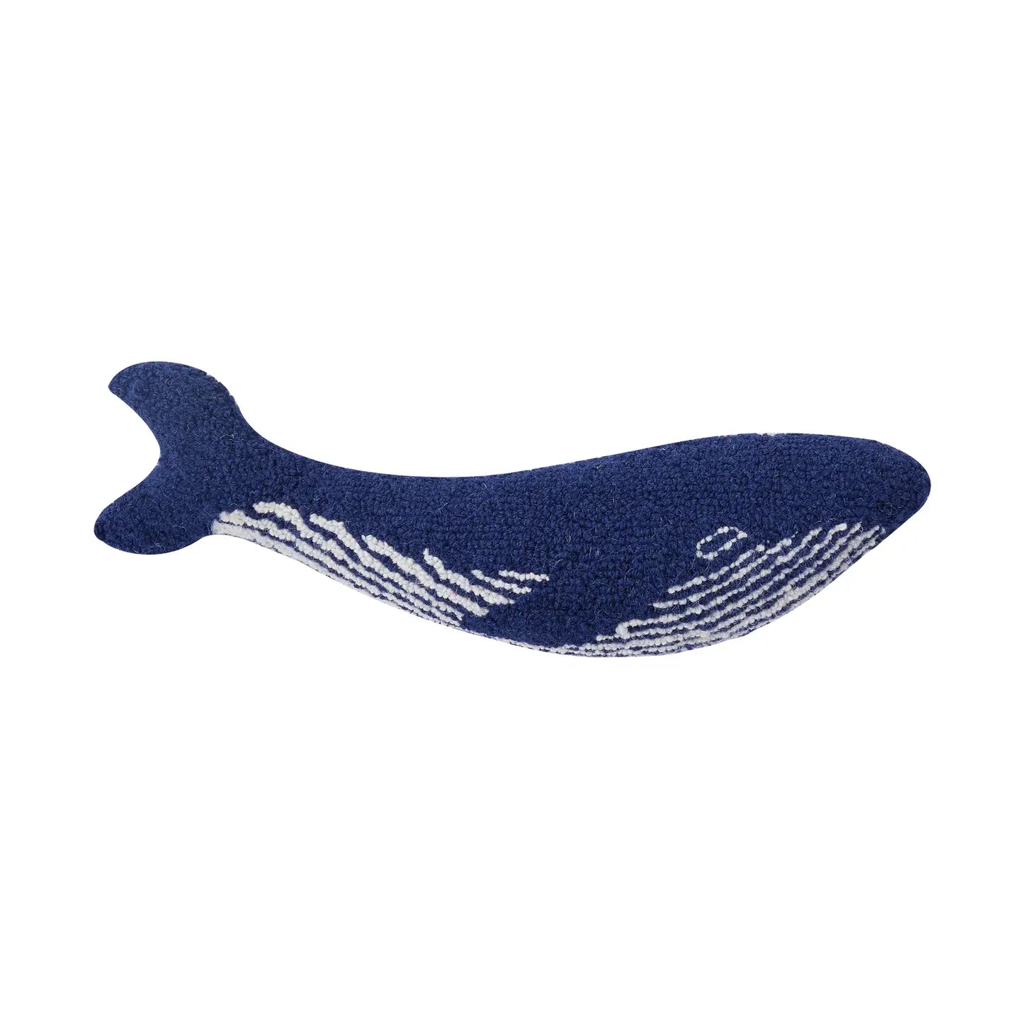 Whale Shaped Hooked Pillow