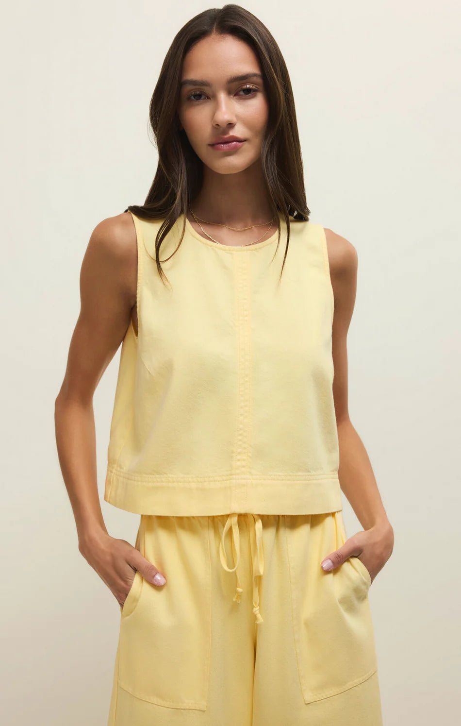 Sun Seeker Twill Tank