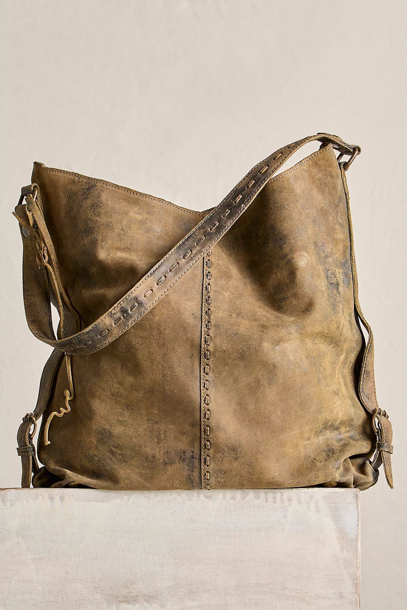 Dallas Distressed Leather Bag