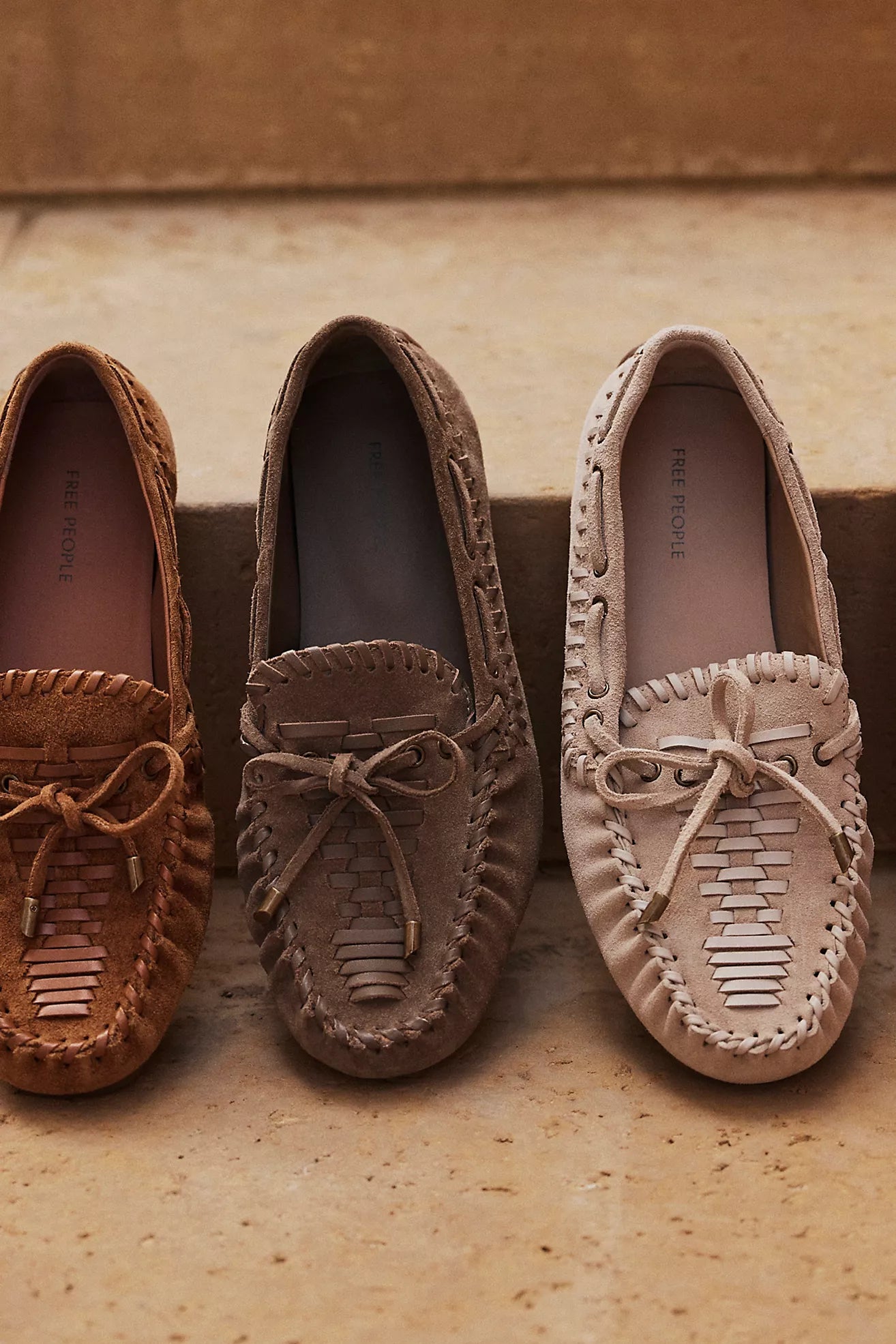 Misty Suede Moccasins