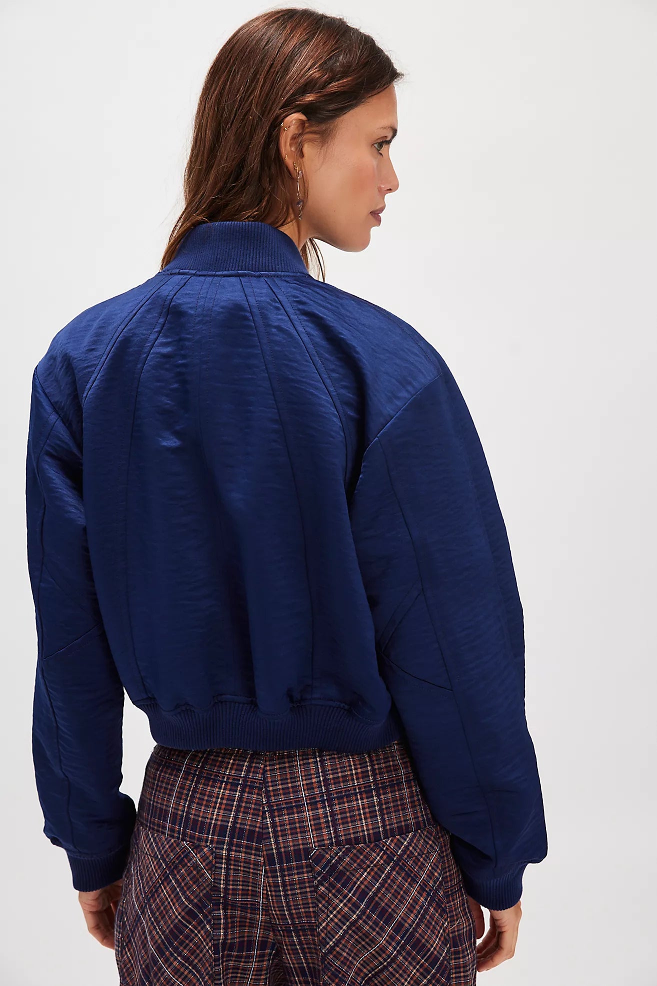 Ellie Satin Bomber