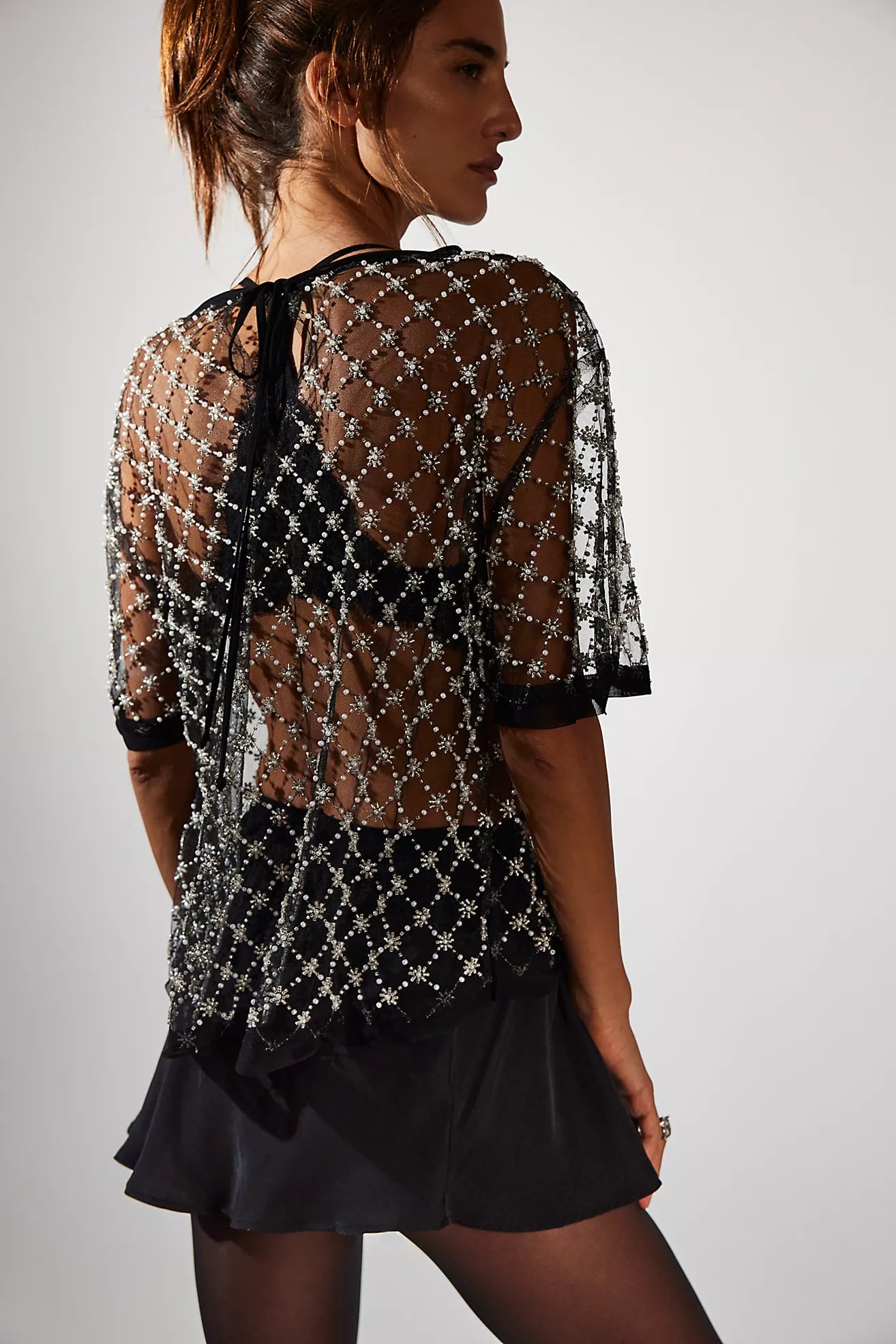 Loir Embellished Knit Top