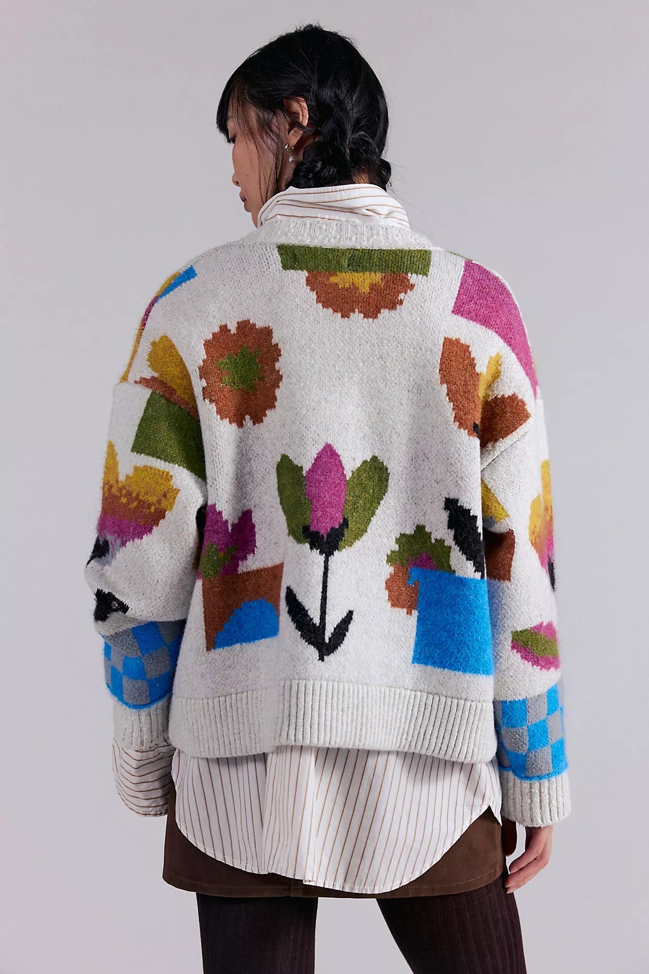 Tulip Whirl Cardigan