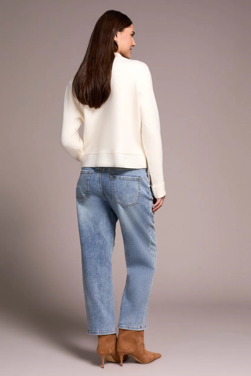 Double Knit Collared Sweater Cardigan