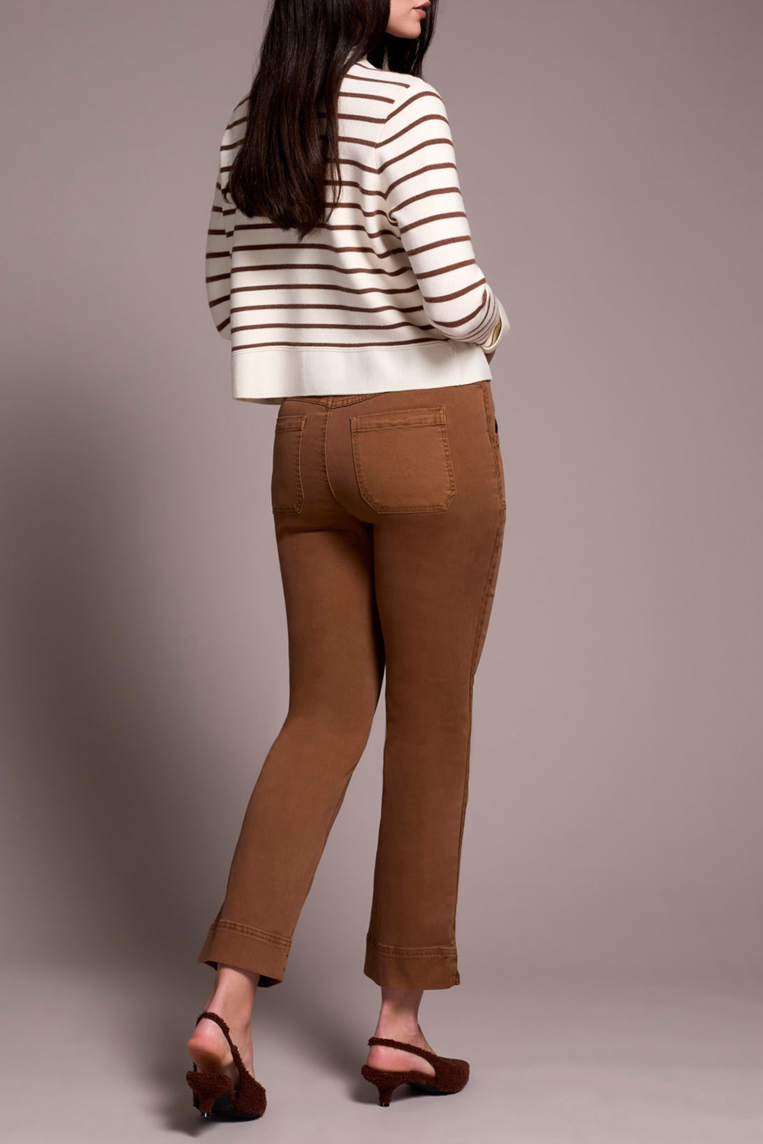 Double Knit Collared Sweater Cardigan