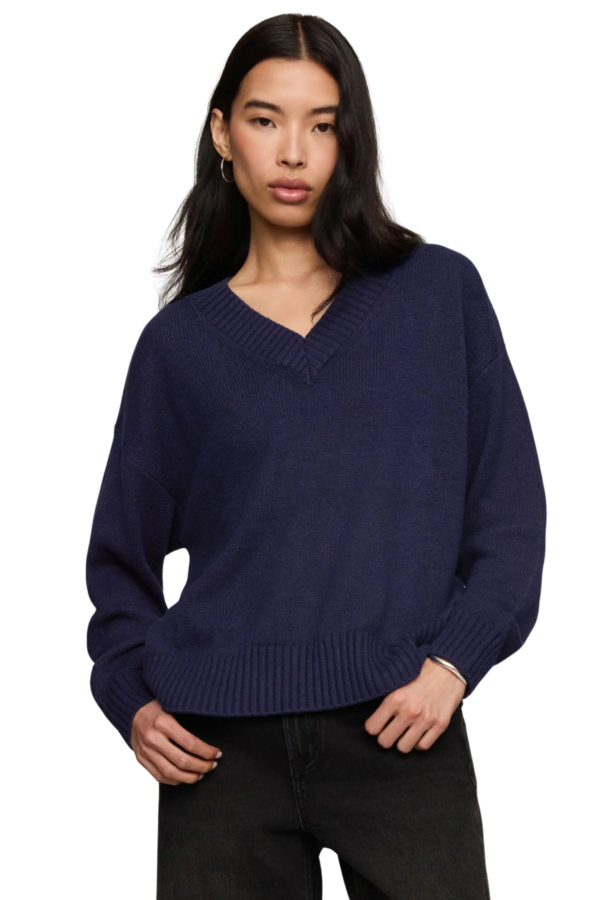 Cloud Spun V-Neck Sweater