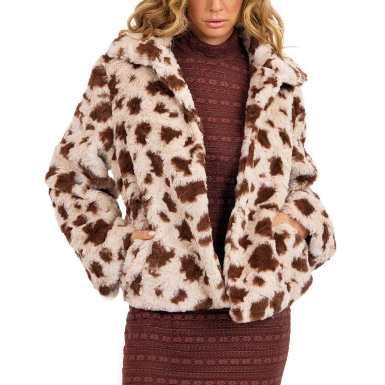 Cattle Call Faux Fur Jacket