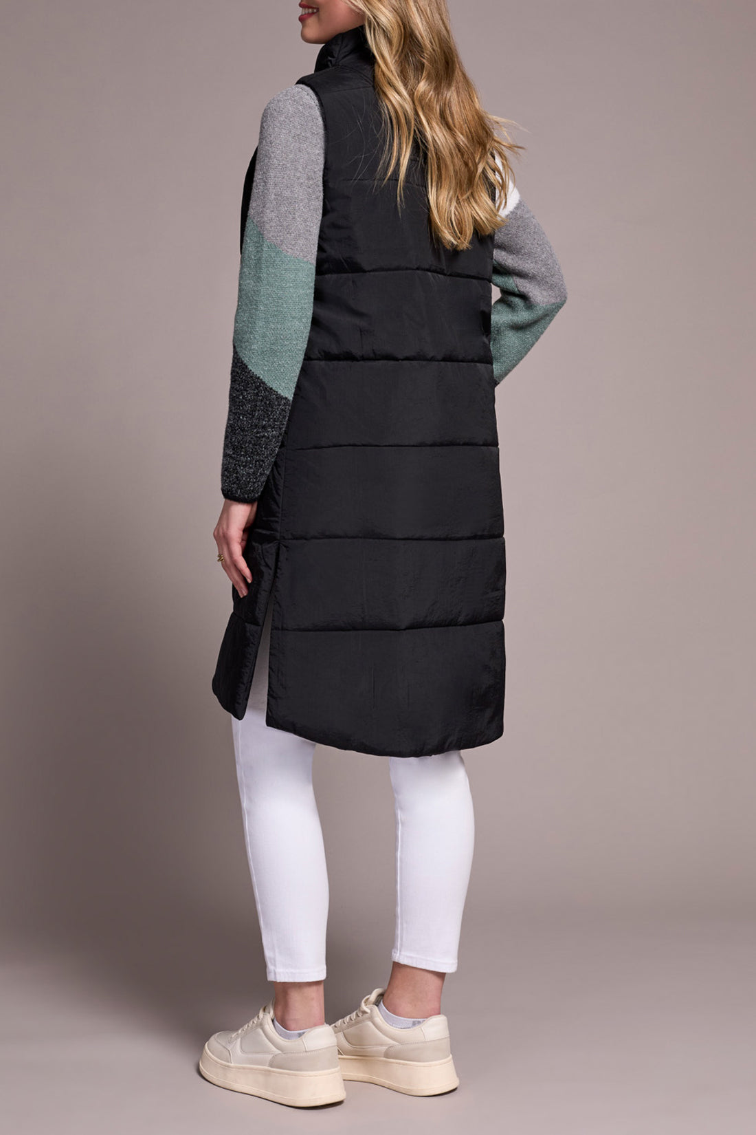 Zip Front Quilted Vest
