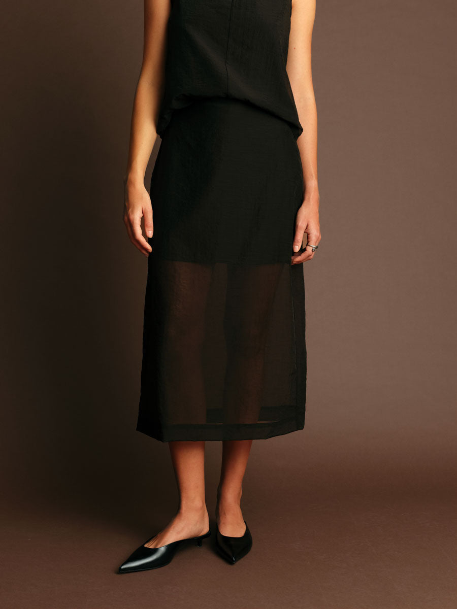 Hugh Sheer Skirt