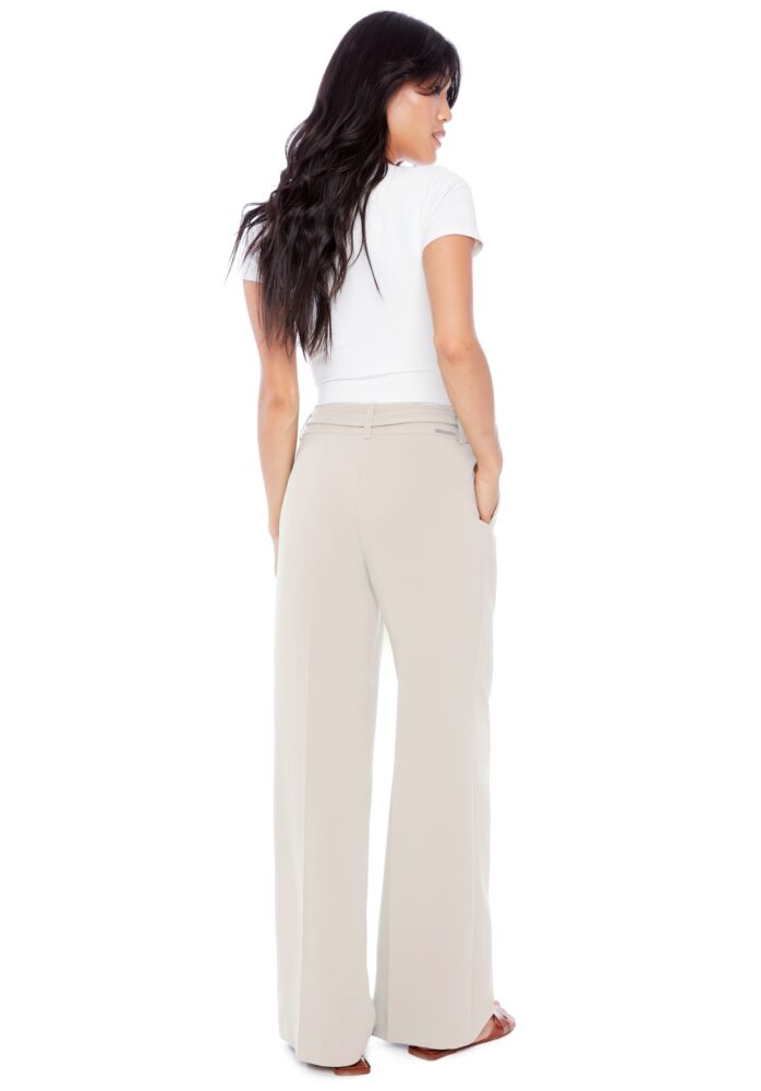 tate solid amalfi wide leg pant