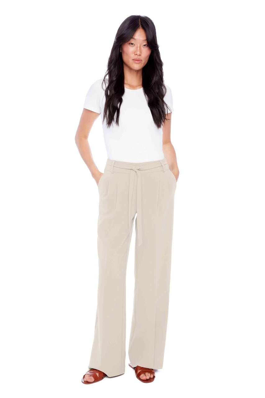 tate solid amalfi wide leg pant
