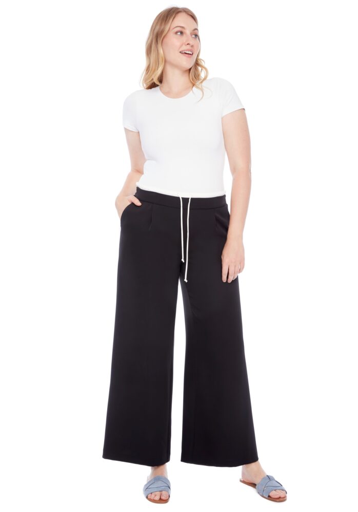 Fiona Silk Wide Leg Pant