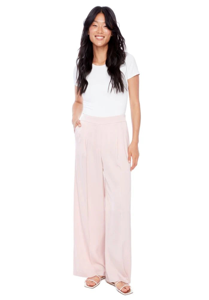 Belize Wide Leg Satin Pant