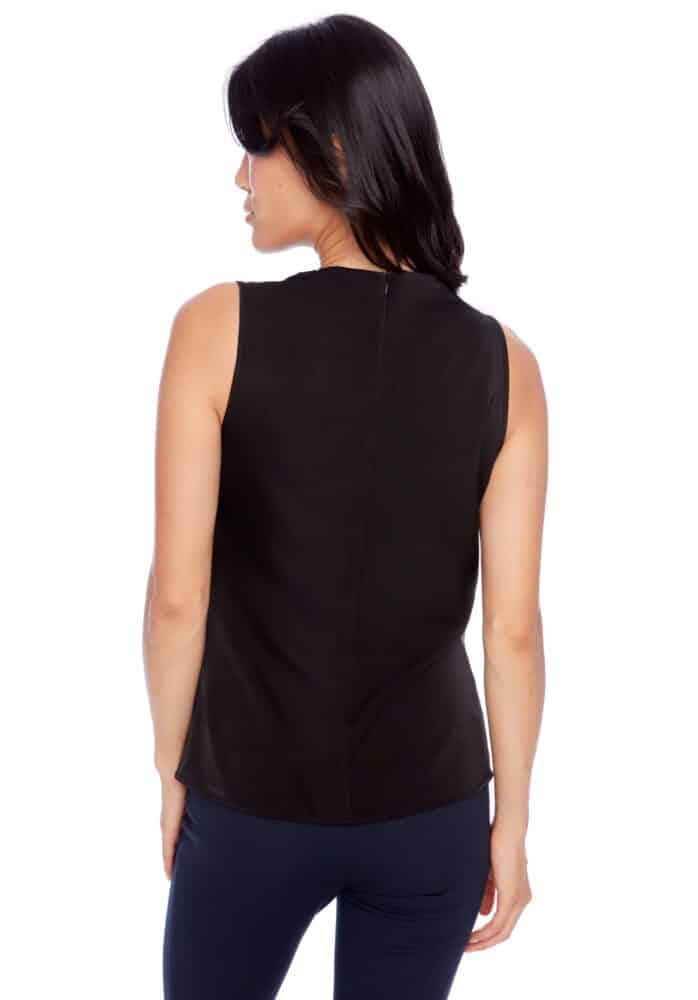 Veronica Solid Satin Tank