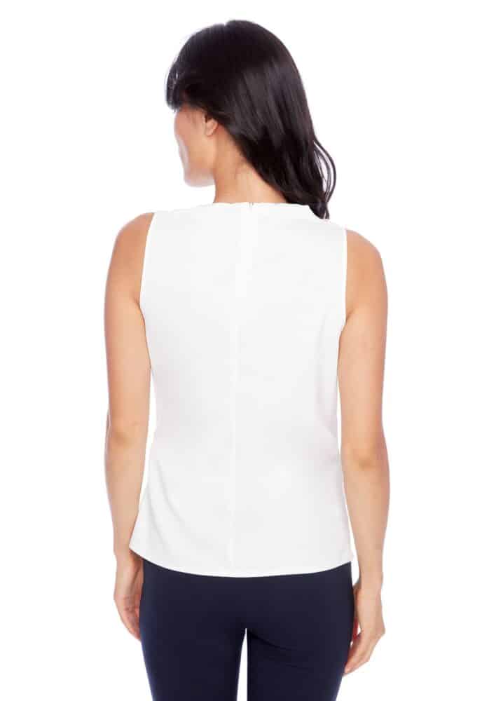 Veronica Solid Satin Tank