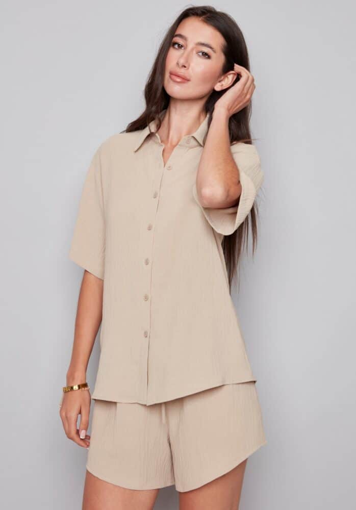 Presley Air Flow Button Down Shirt