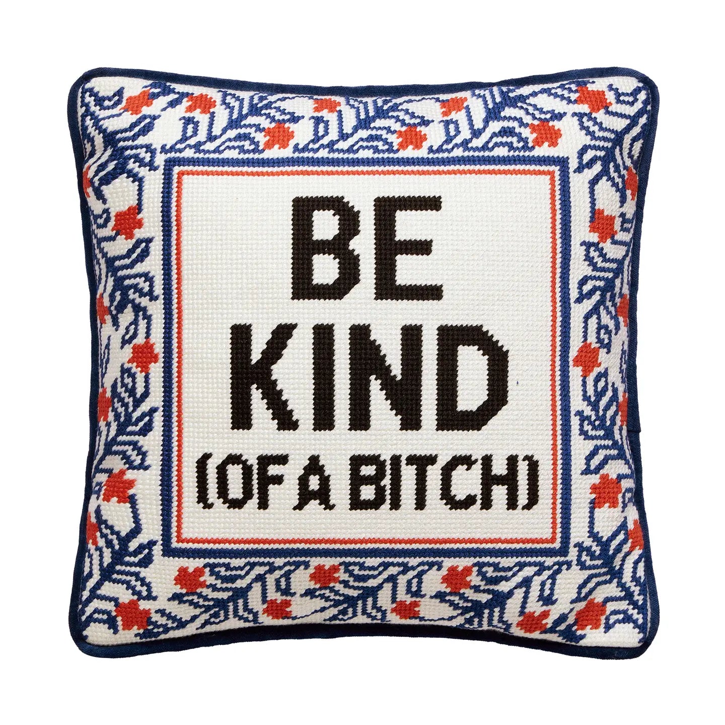 Be Kind Hooked Pillow