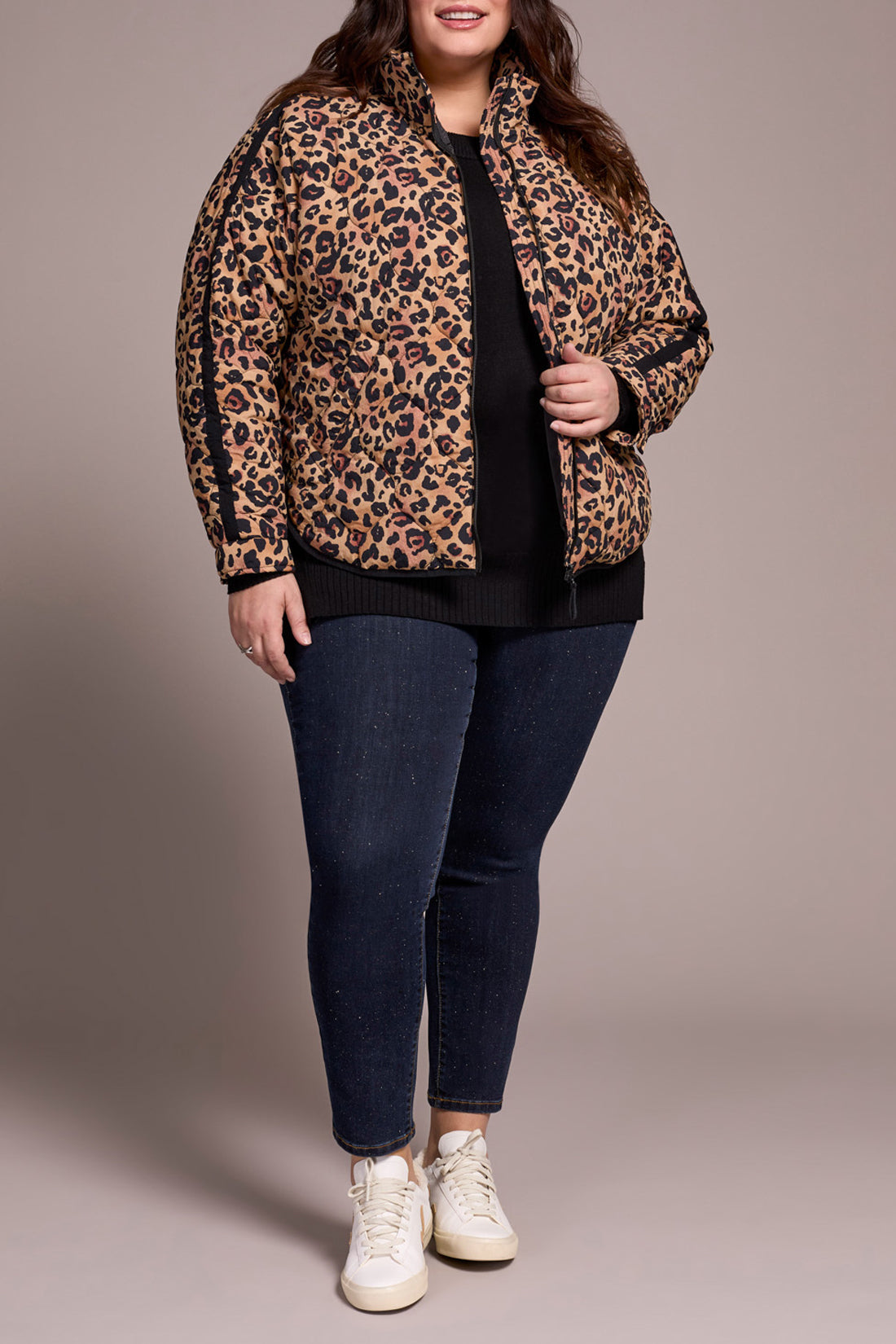 Lightweight Drop Shoulder Quilted Puffer