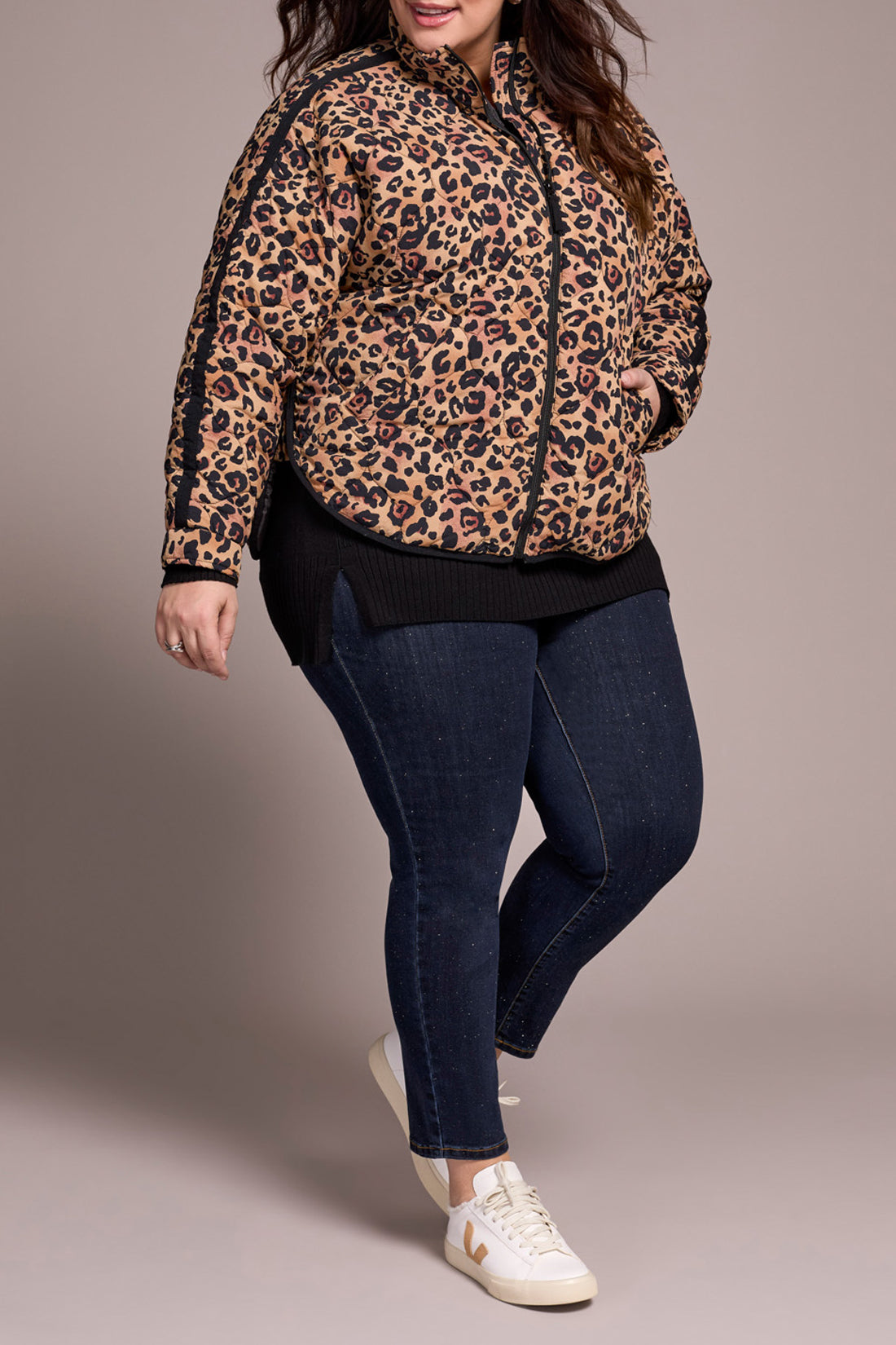 Lightweight Drop Shoulder Quilted Puffer