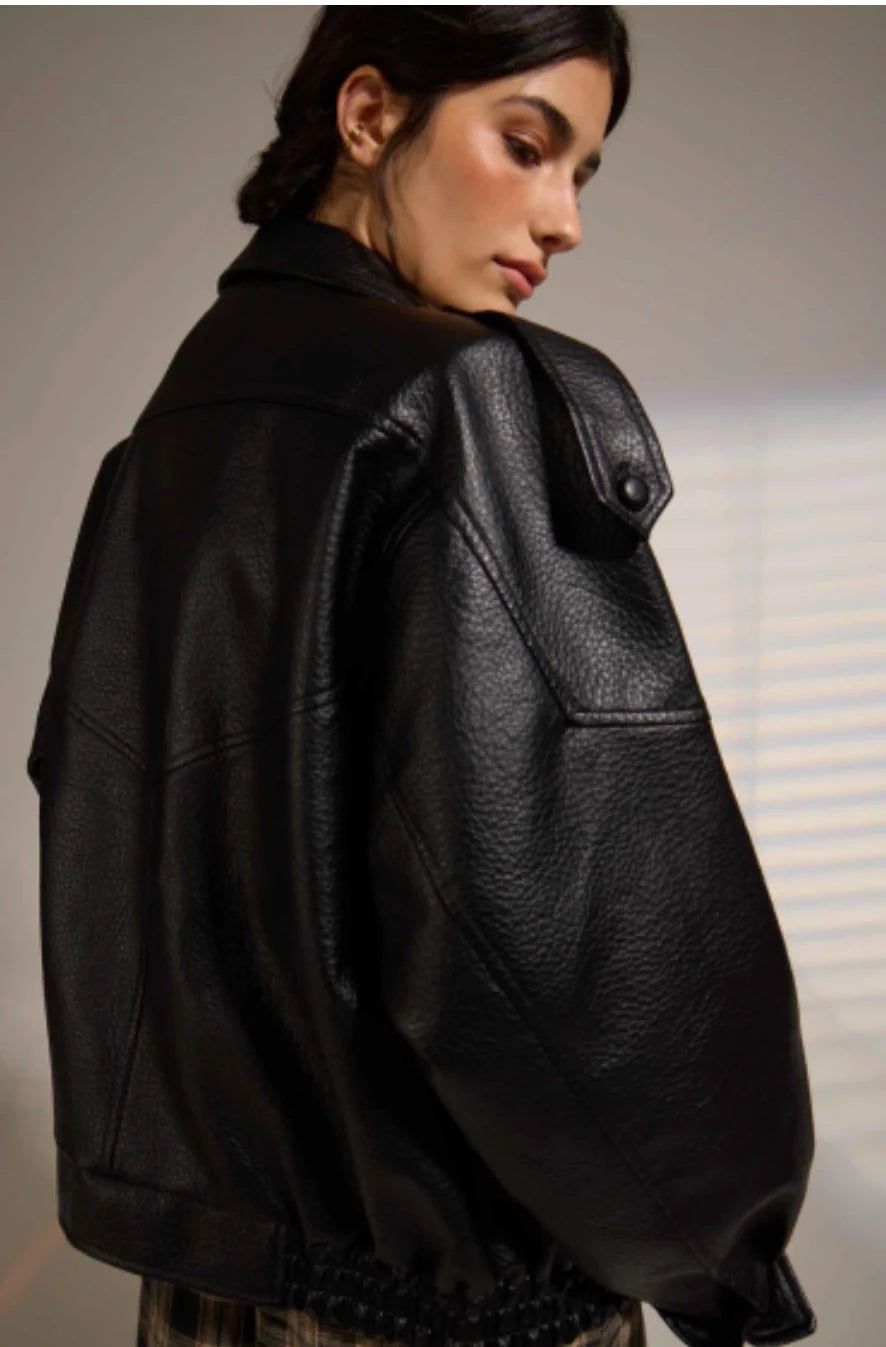 Misti Vegan Leather Jacket