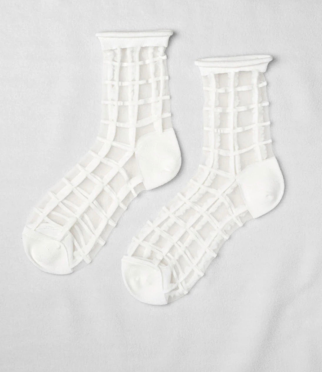 Sheer French Window Socks