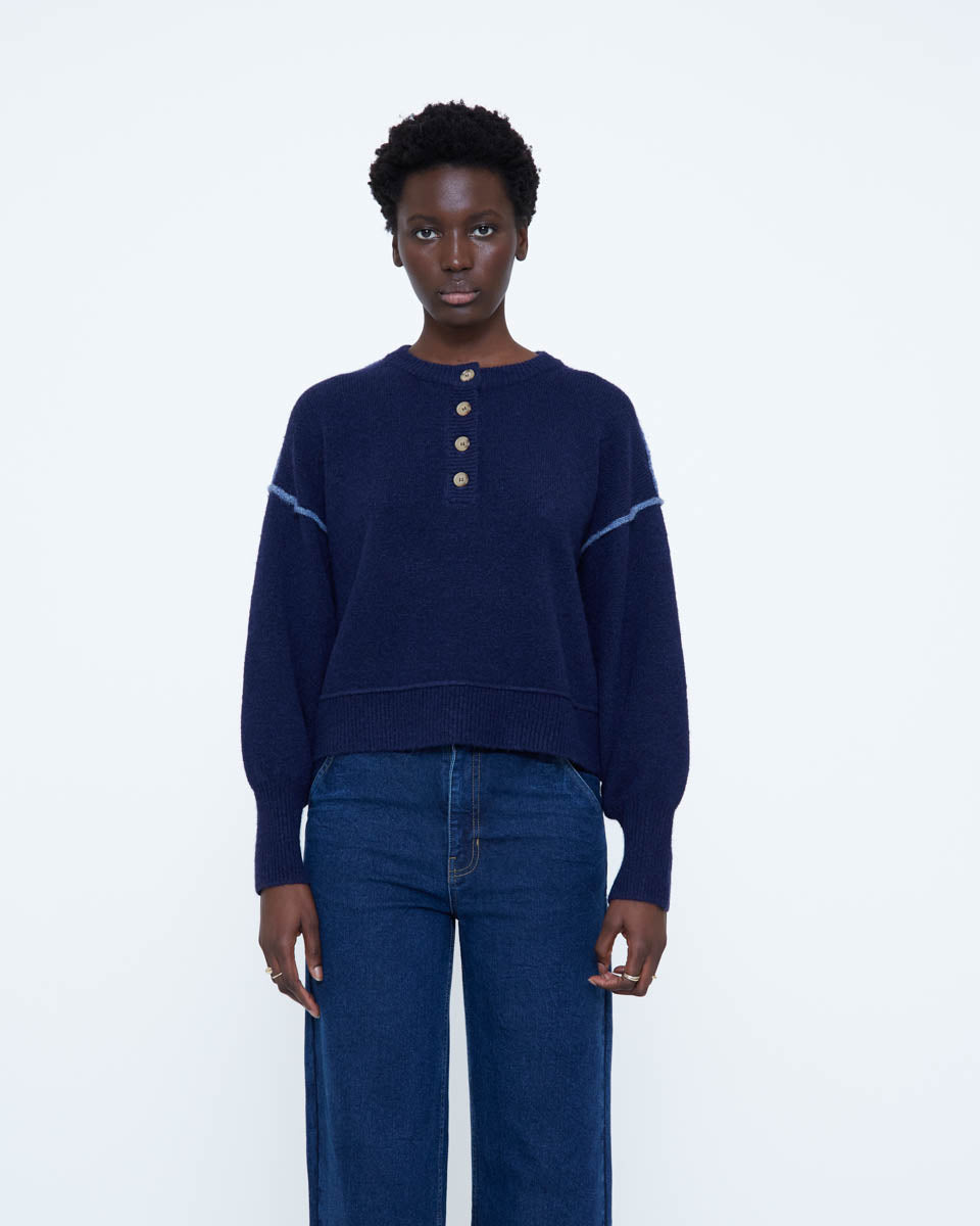 Hadley Henley Sweater Jumper
