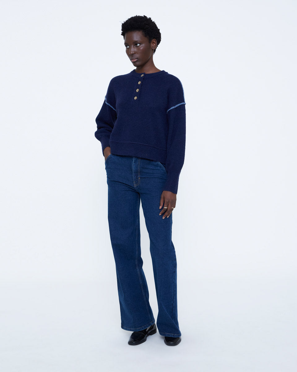 Hadley Henley Sweater Jumper