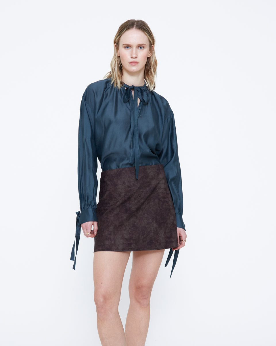 the Elodie Tie Blouse