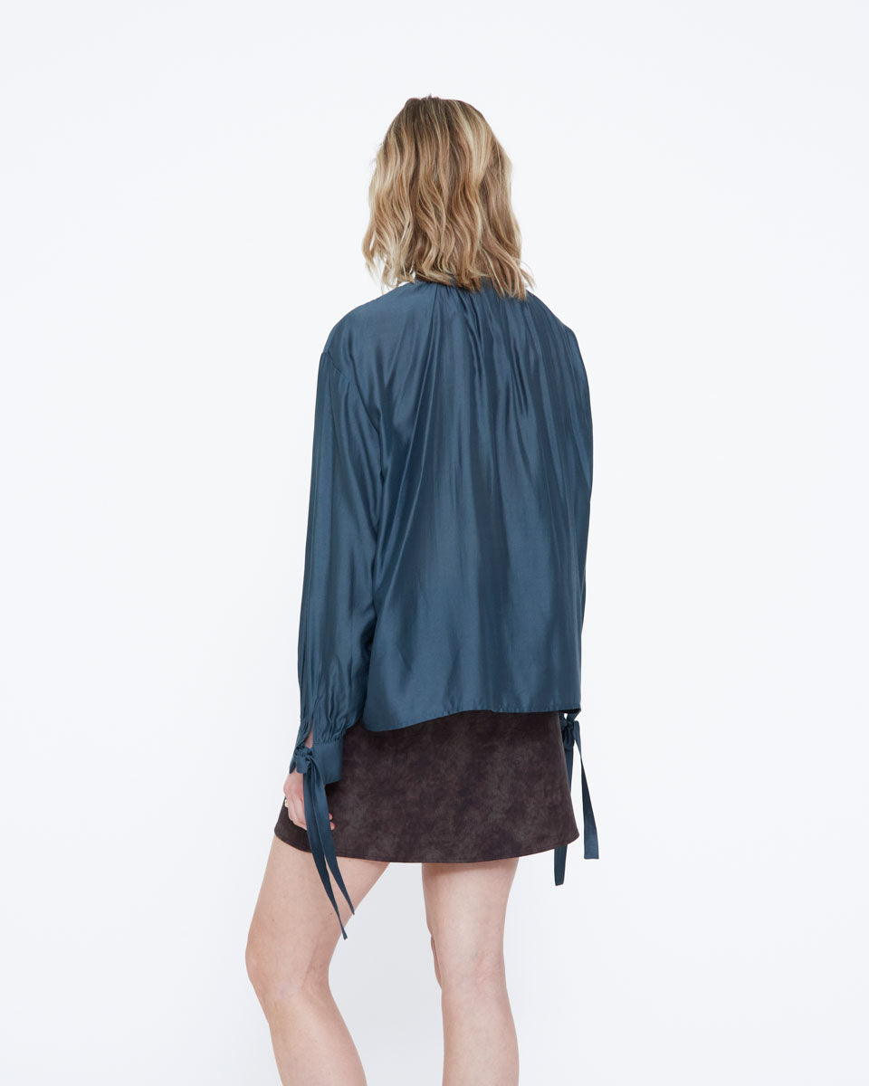 the Elodie Tie Blouse