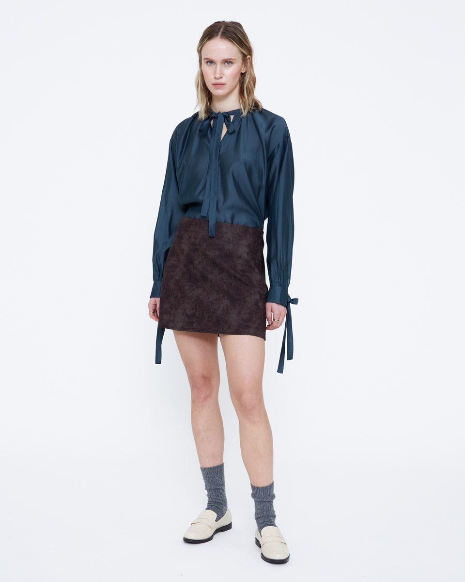 the Elodie Tie Blouse