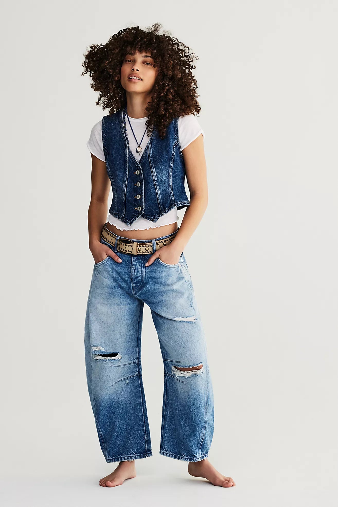 Good Luck Barrel jean