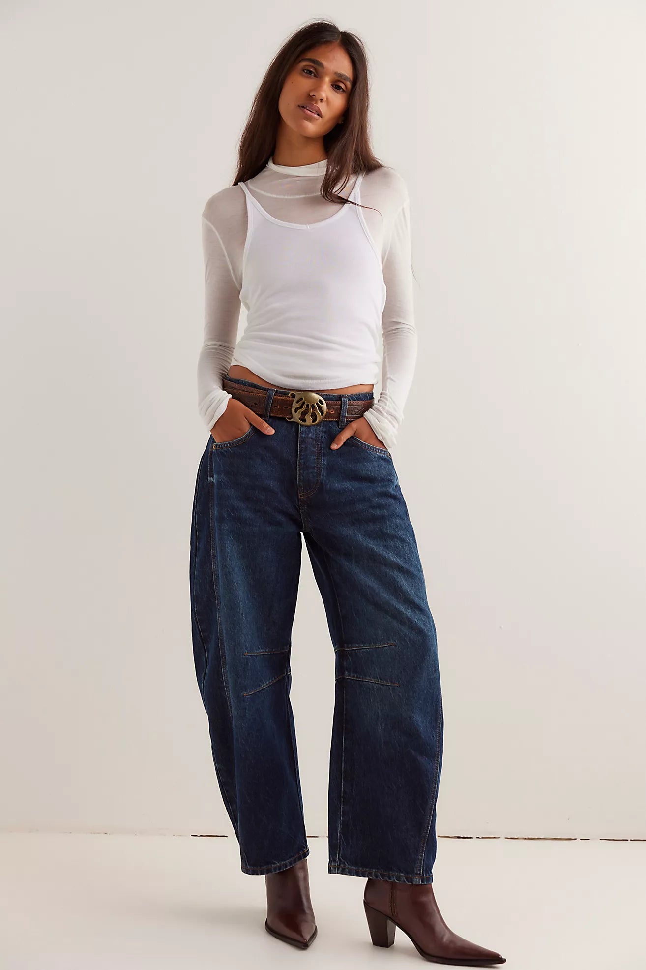 Good Luck Barrel jean