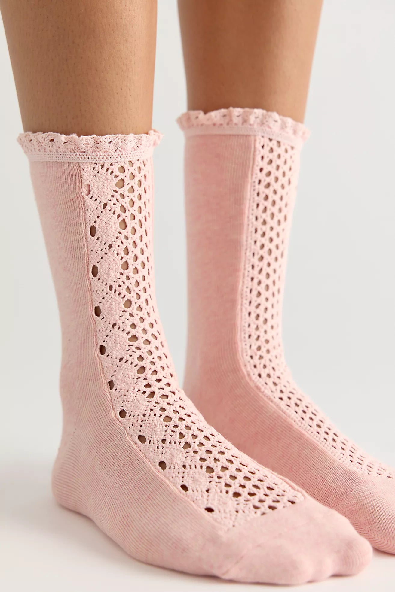 Free People Rubies Crochet Sock
