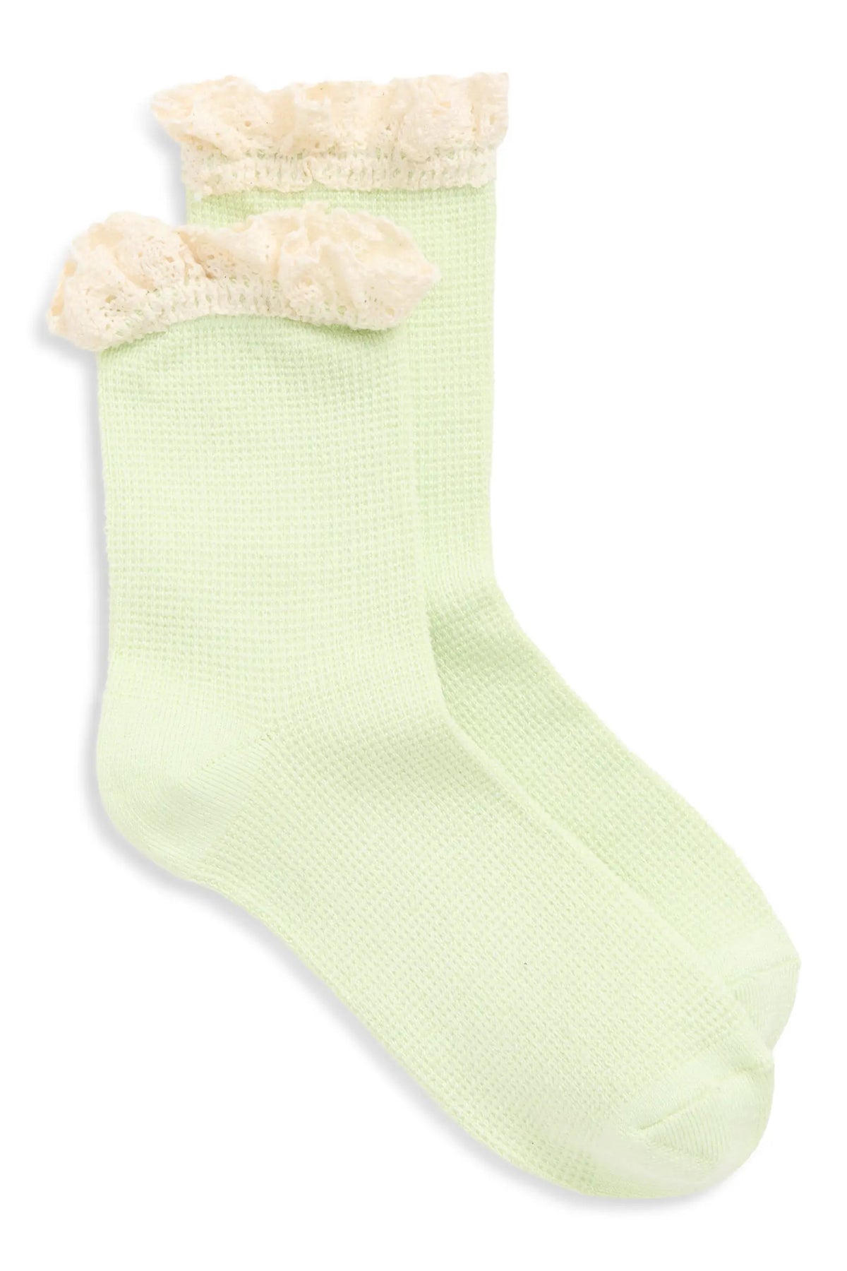Beloved Waffle Knit Ankle Socks