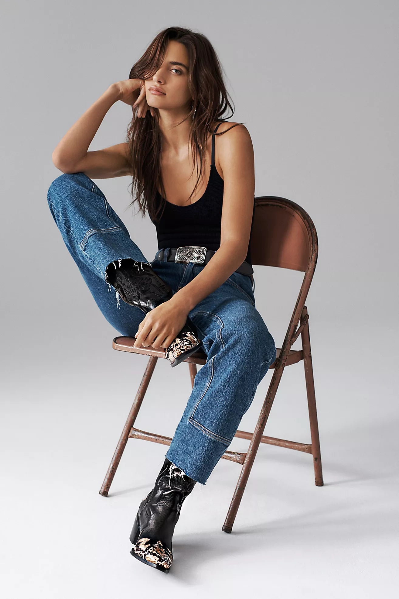 Risk Taker Mid-Rise Straight Jean