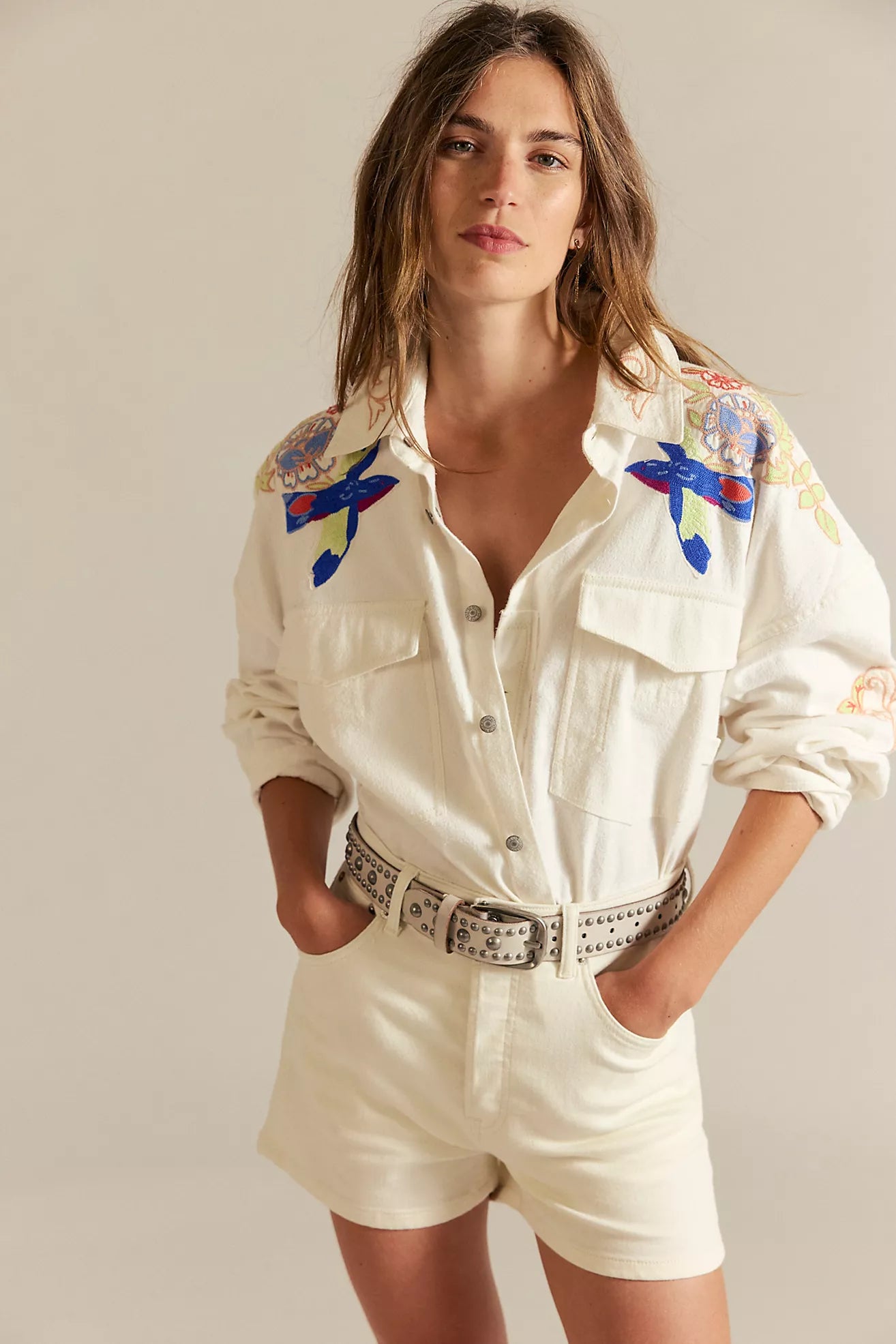 Take Flight Embroidered Shirt