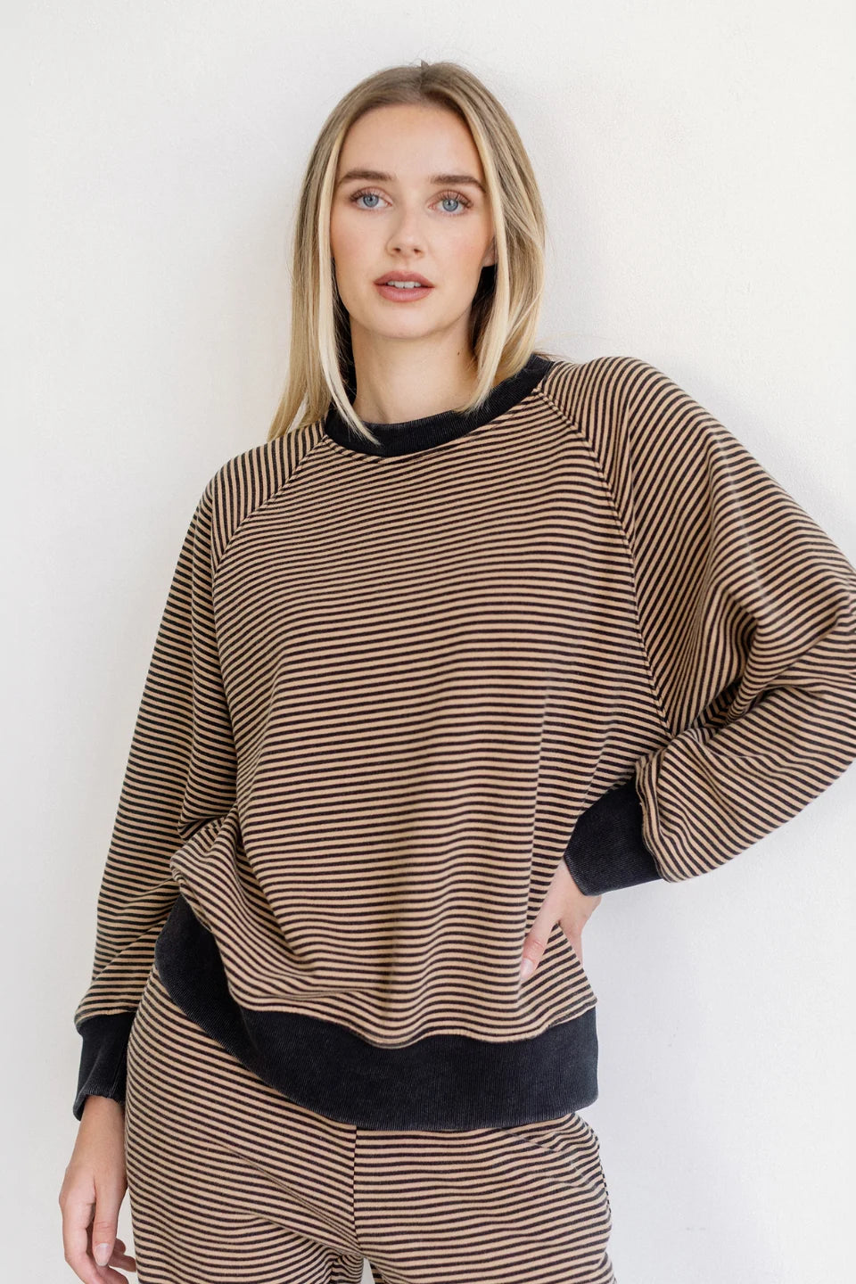 Mini Stripe Crew