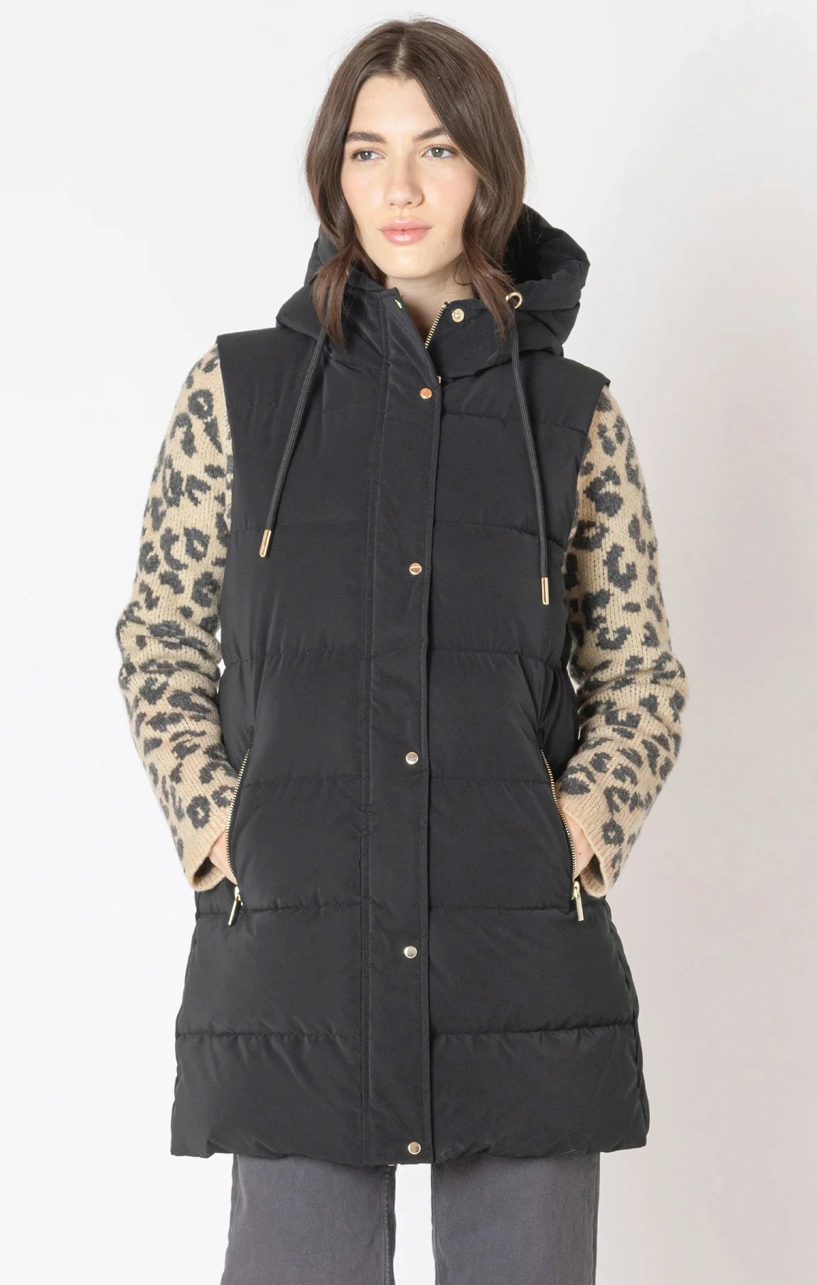 Hooded Puffer Vest