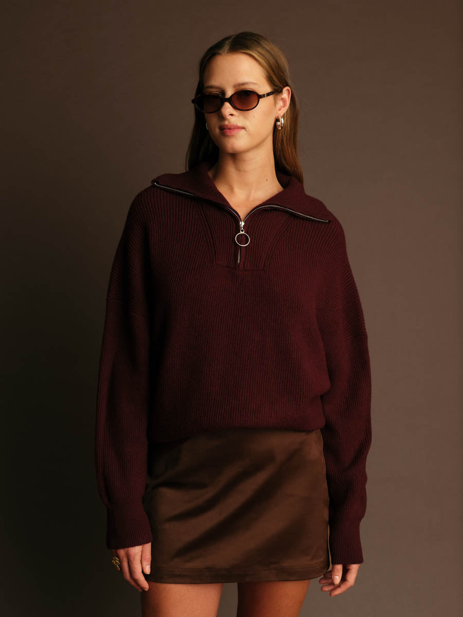 Spencer 1/2 Zip Sweater