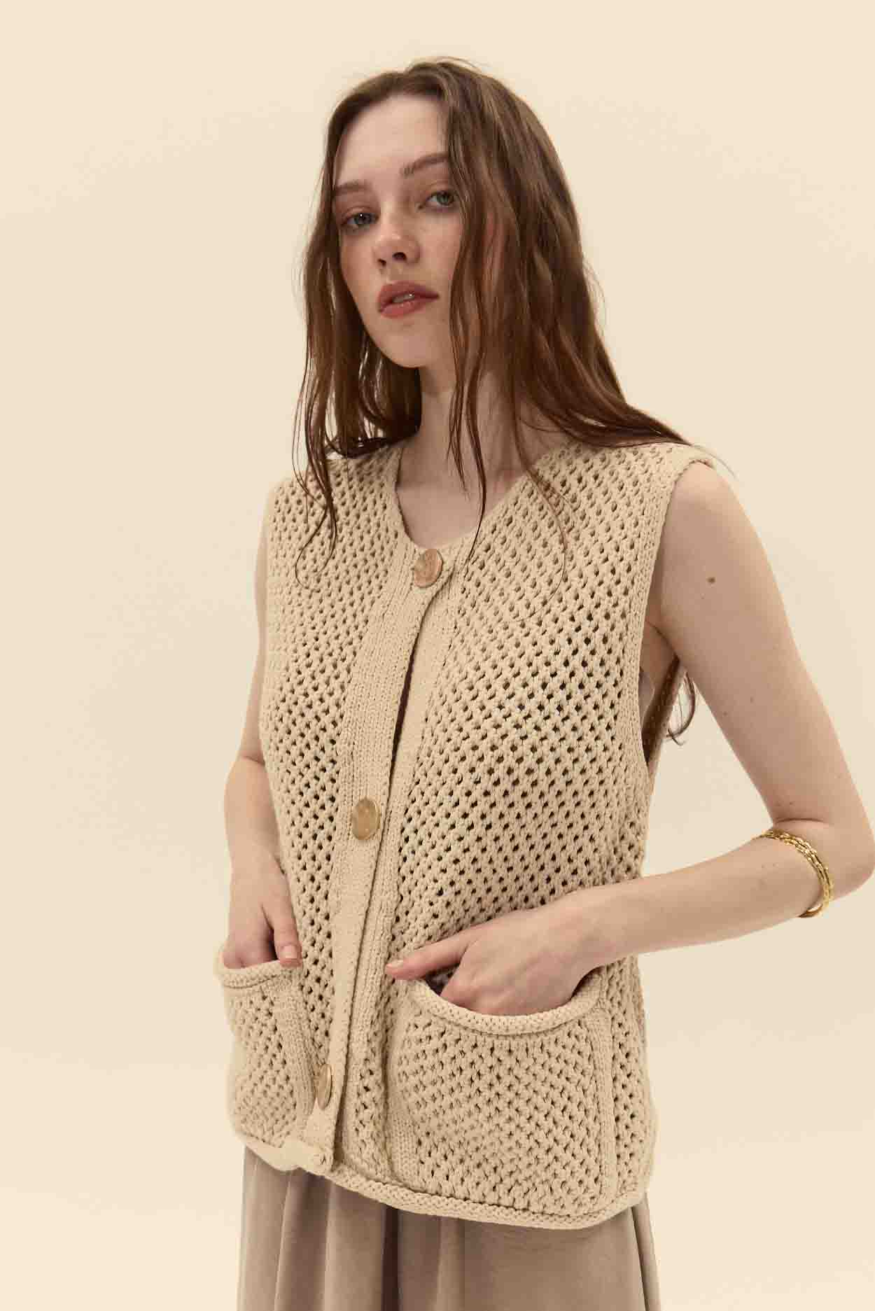 Anafi Knit Vest