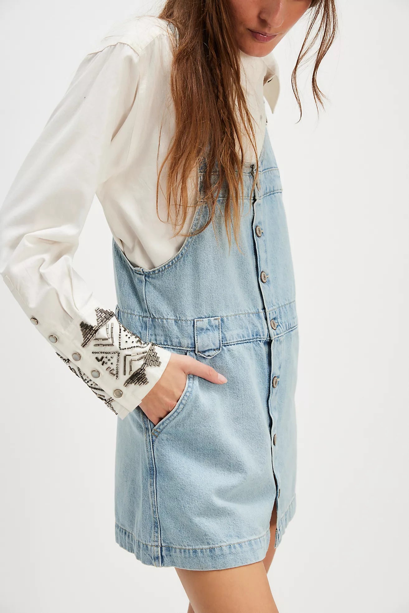 Edie Denim Skirtall