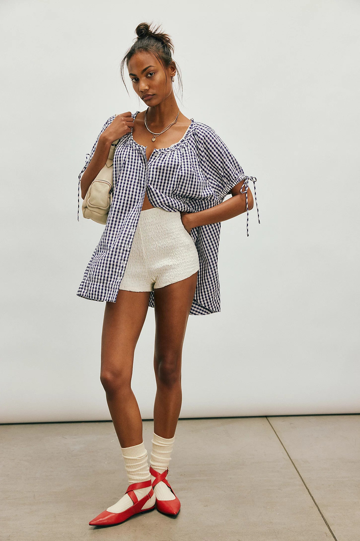 Farley Gingham Tunic