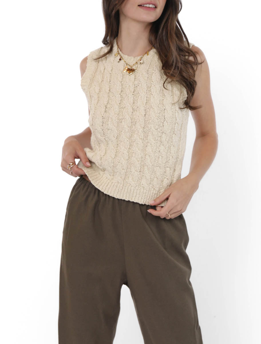 Sorel Knit Sweater Veest