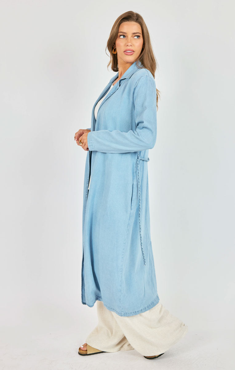 It's Pouring Duster Coat