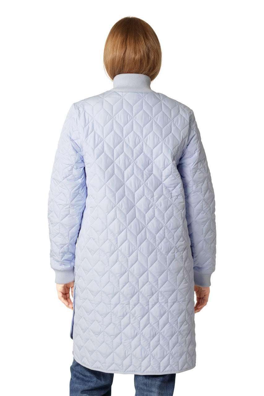 Ilse Jacobsen Long Quilted Coat ART06