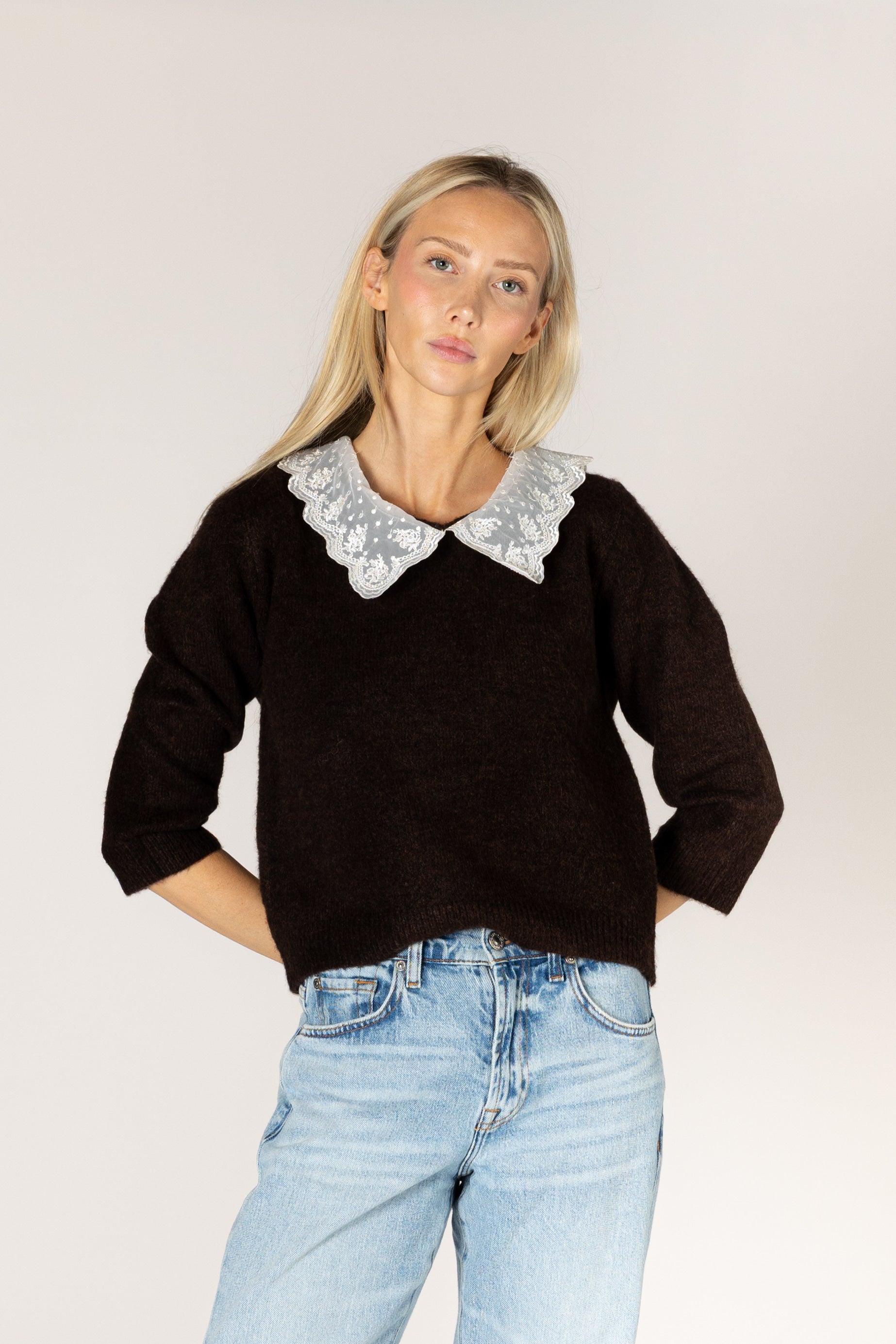 Ayla Collar Sweater
