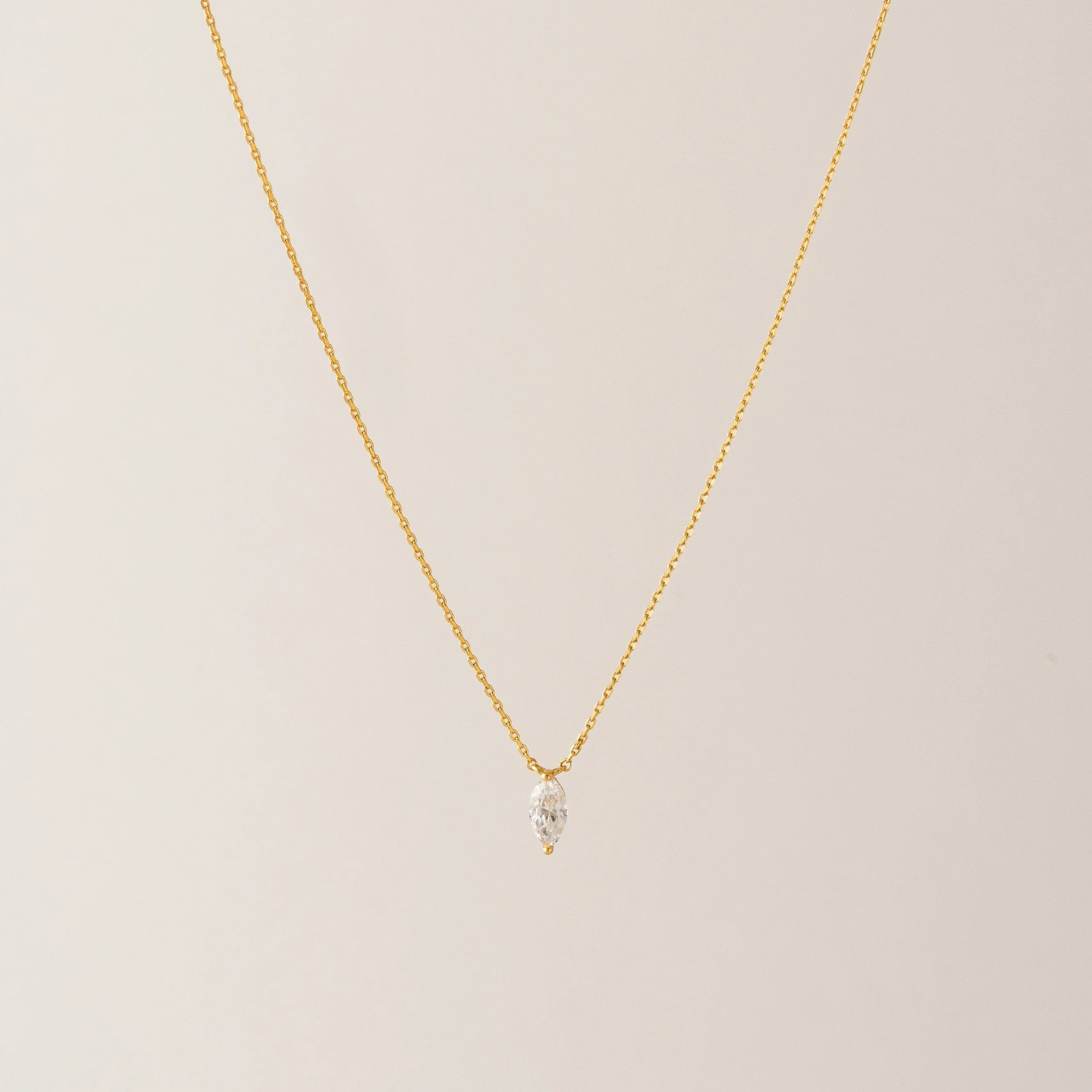 Alpha Marquise Necklace