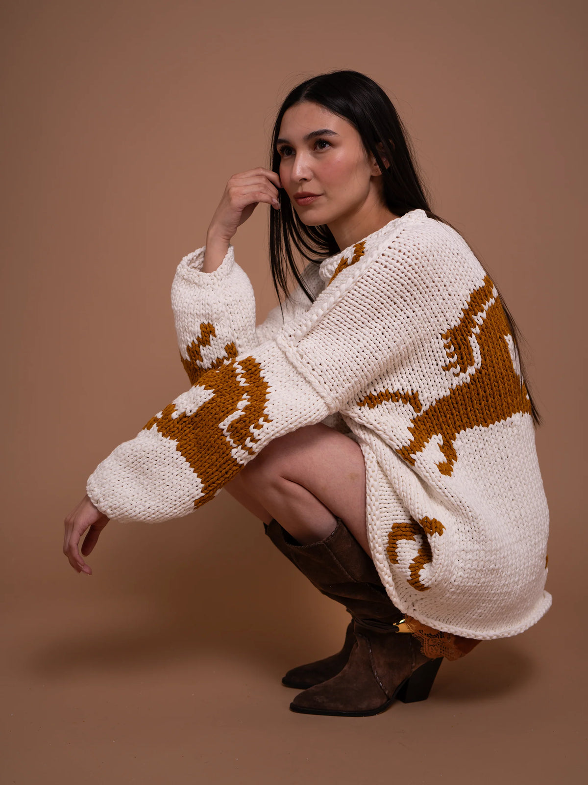 Cotton Wild Horses Pullover