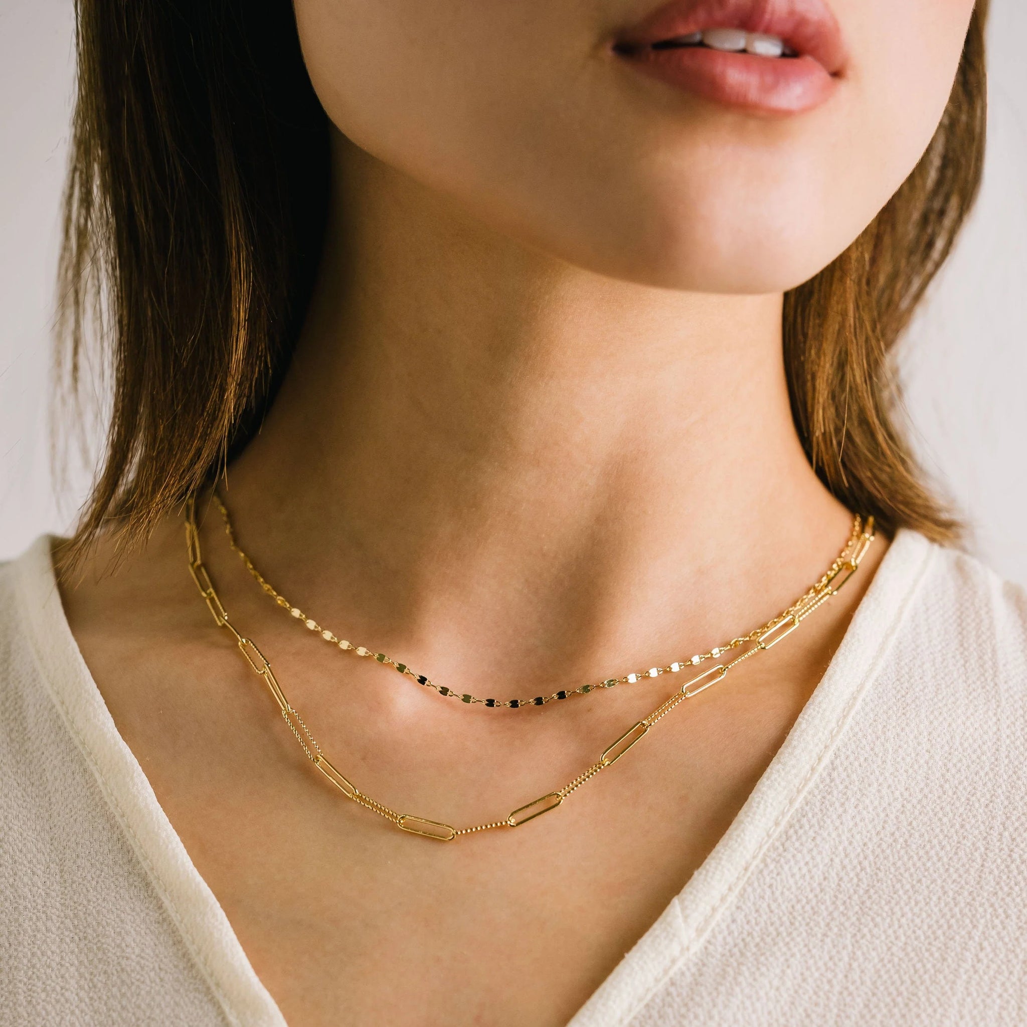 ArloPaperclipLayeredNecklace-