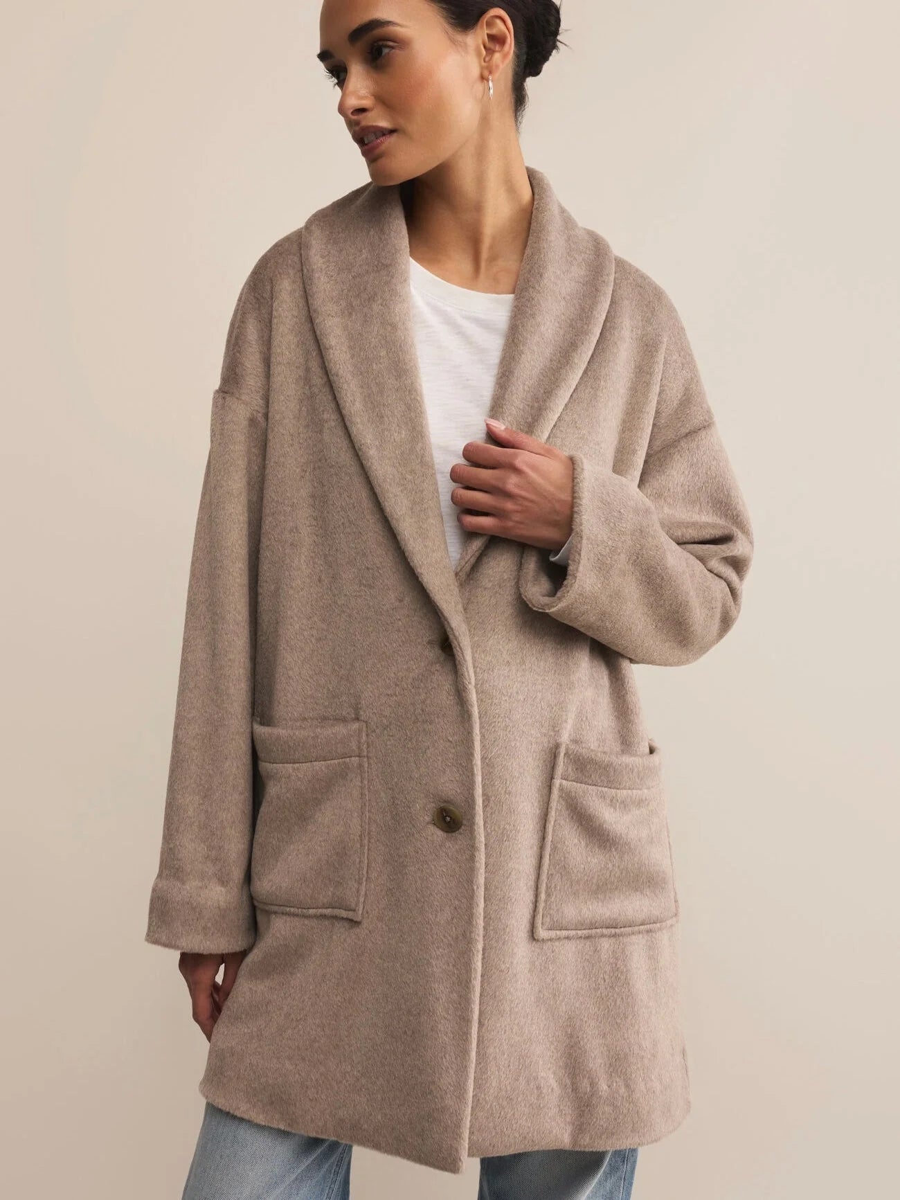 Lennon Heathered Coat